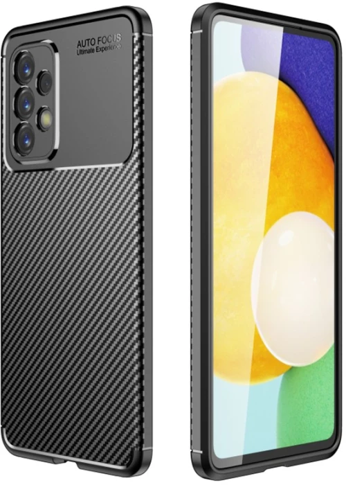 Θήκη Ancus AutoFocus Carbon Fiber για Samsung SM-A336B Galaxy A33 5G Μαύρο