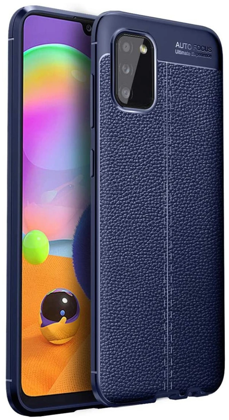 Θήκη Ancus AutoFocus Shock Proof για Samsung SM-A025F Galaxy A02s Σκούρο Μπλε