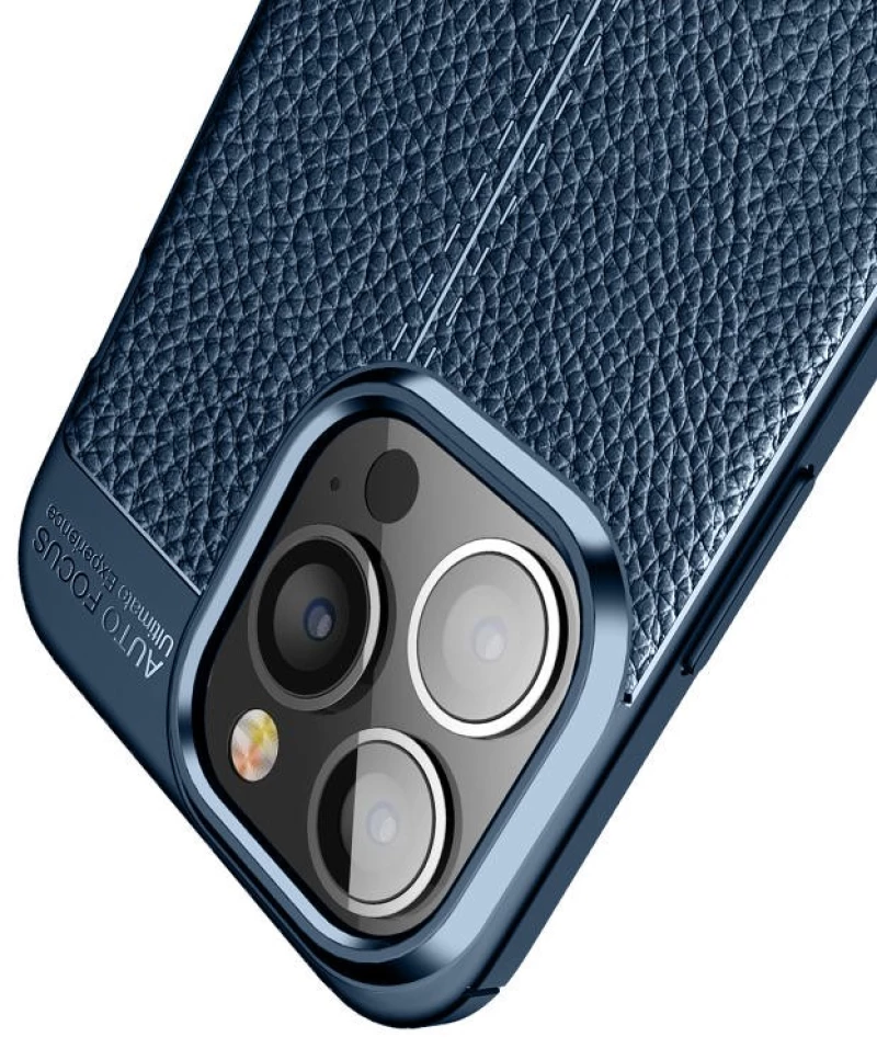Θήκη Ancus AutoFocus Shock Proof για Apple iPhone 13 Pro Μπλέ