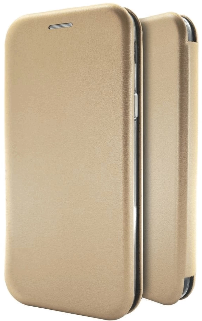 Θήκη Book Ancus Magnetic Curve για Xiaomi Mi Note 10 Lite TPU Χρυσαφί