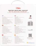 Osio OHF-2022 Ταχυθερμαντήρας βρύση με οθόνη 3300 W