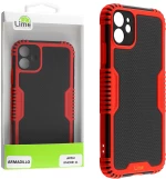 LIME ΘΗΚΗ IPHONE 11 6.1" ARMADILLO CAMERA GUARD RED