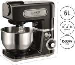 First Austria FA-5259-5 Μίξερ ζύμης με ανοξείδωτο κάδο 6 L – 1500 W