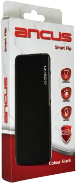 Θήκη Book Ancus Smart Flip για Samsung SM-S906 Galaxy S22+ 5G TPU Μαύρο