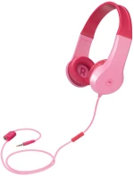 Motorola JR200 Pink Οn ear παιδικά ακουστικά Hands Free με splitter