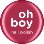 OHBOY NAIL POLISH | ΟΖΤΖ-221|ΣΚΟΥΡΟ ΡΟΖ ΚΟΡΑΛΙ ΠΕΡΛΕ