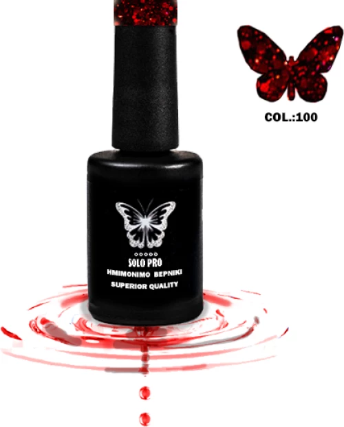 ΗΜΙΜΟΝΙΜΟ ΒΕΡΝΙΚΙ SOLO PRO(12ML) -100