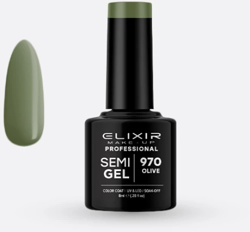 ΗΜΙΜΌΝΙΜΟ ΒΕΡΝΊΚΙ 8ML – #970 (OLIVE)