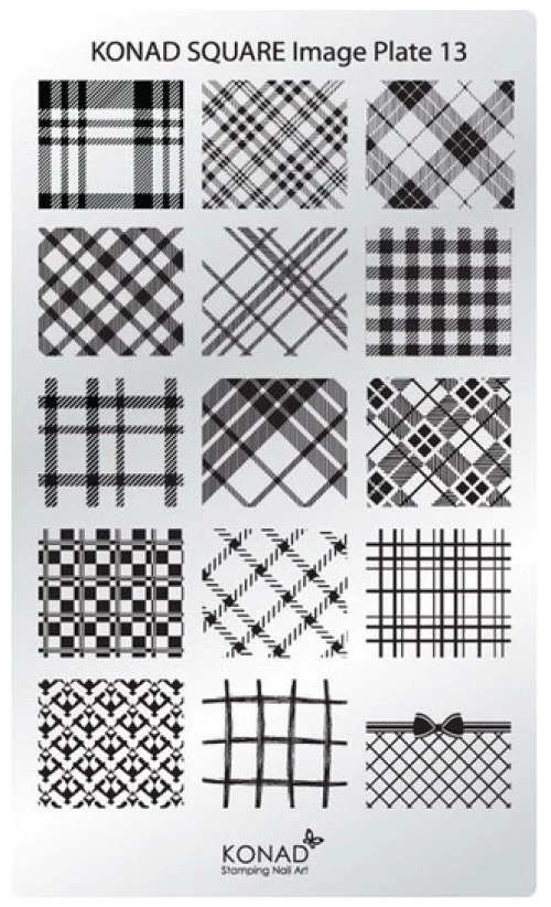 ΠΛΑΚΕΤΑ ΤΕΤΡΑΓΩΝΗ KONAD -No 13