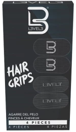 HAIR GRIPPERS LEVEL3 -4 PCS.