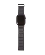 Decoded Δερμάτινο Strap ΜΑΓΝΗΤΙΚΟ Traction για Apple Watch SERIES - 42mm-44mm-45mm - ΜΑΥΡΟ - D9AWS44TS1BK