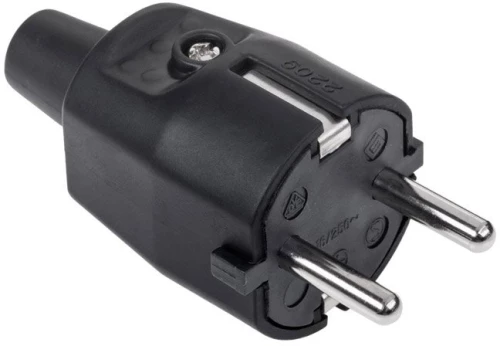 Σούκο Φις 16A/250V Μαύρο