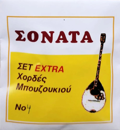 Σονάτα Extra Σετ 8χορδου Μπουζουκιού No4 - 11άρες