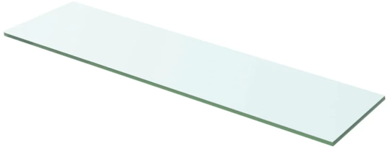 vidaXL Ράφι Πάνελ Διάφανο 60 x 12 εκ. Γυάλινο 60 x 12 cm Διαφανές