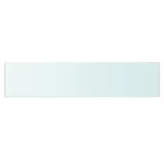 vidaXL Ράφι Πάνελ Διάφανο 60 x 12 εκ. Γυάλινο 60 x 12 cm Διαφανές