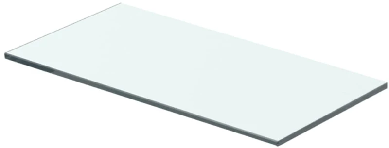 vidaXL Ράφι Πάνελ Διάφανο 40 x 15 εκ. Γυάλινο 40 x 15 cm Διαφανές