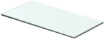 vidaXL Ράφι Πάνελ Διάφανο 40 x 15 εκ. Γυάλινο 40 x 15 cm Διαφανές