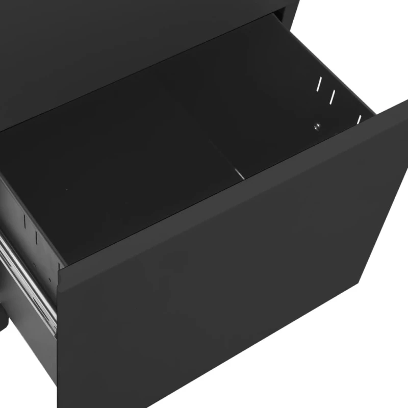 vidaXL Αρχειοθήκη Φορητή Ανθρακί 39 x 45 x 60 εκ. Ατσάλινη N/A Ανθρακί