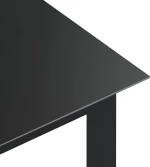 vidaXL Σετ Τραπεζαρίας Κήπου 5 Τεμαχίων Ανθρακί από Αλουμίνιο N/A Ανθρακί