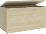vidaXL Μπαούλο Αποθήκευσης Sonoma Δρυς 84x42x46 εκ. Επεξεργασμένο Ξύλο N/A Καφέ