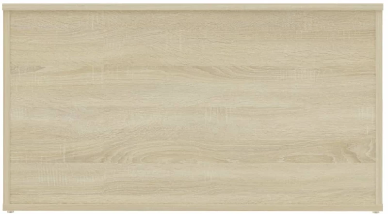 vidaXL Μπαούλο Αποθήκευσης Sonoma Δρυς 84x42x46 εκ. Επεξεργασμένο Ξύλο N/A Καφέ