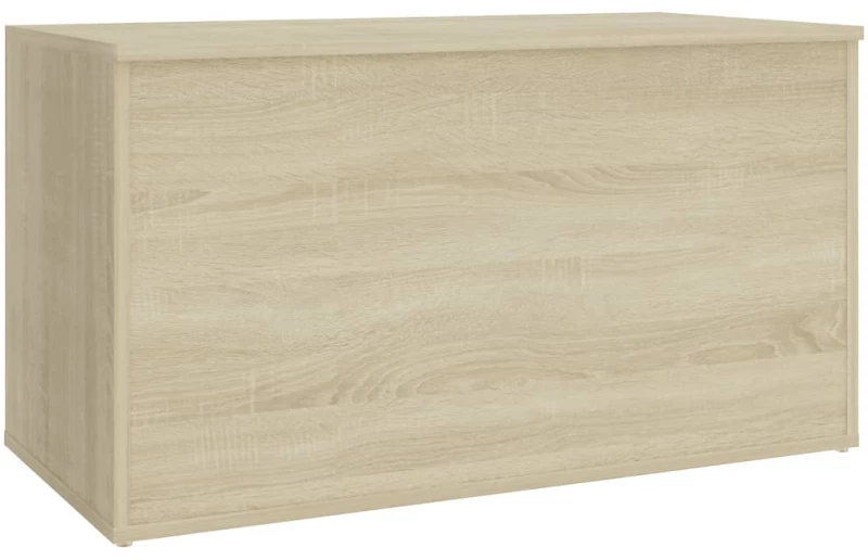 vidaXL Μπαούλο Αποθήκευσης Sonoma Δρυς 84x42x46 εκ. Επεξεργασμένο Ξύλο N/A Καφέ