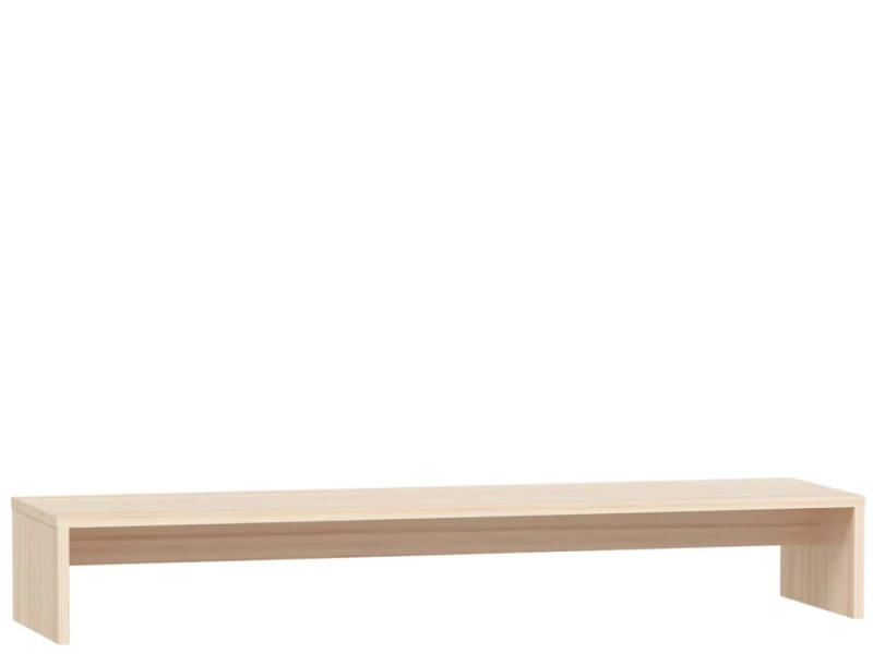 vidaXL Βάση Οθόνης 100 x 27 x 15 εκ. από Μασίφ Ξύλο Πεύκου N/A Καφέ