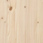 vidaXL Βάση Οθόνης 100 x 27 x 15 εκ. από Μασίφ Ξύλο Πεύκου N/A Καφέ