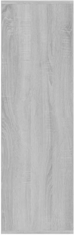 vidaXL Βιβλιοθήκη Γκρι Sonoma 98 x 30 x 98 εκ. N/A Γκρι