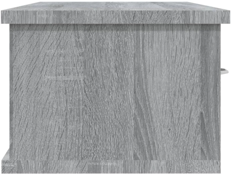 vidaXL Ντουλάπι Τοίχου Γκρι Sonoma 88x26x18,5 εκ. Επεξεργασμένο Ξύλο N/A Γκρι