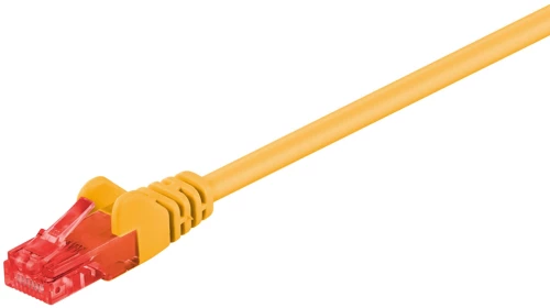 GOOBAY καλώδιο U/UTP CAT6 95590, CCA, AWG 24/7, 1.5m, κίτρινο