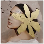 Πίνακας "Γυναικεία Φιγούρα" Καμβάς 80x80x3cm