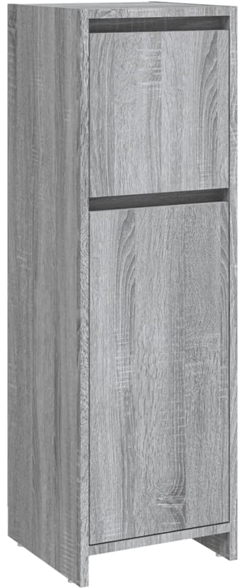 vidaXL Ντουλάπι Μπάνιου Γκρι Sonoma 30x30x95 εκ. Επεξεργασμένο Ξύλο N/A Γκρι