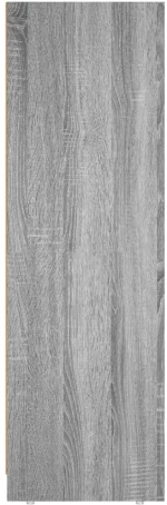 vidaXL Ντουλάπι Μπάνιου Γκρι Sonoma 30x30x95 εκ. Επεξεργασμένο Ξύλο N/A Γκρι