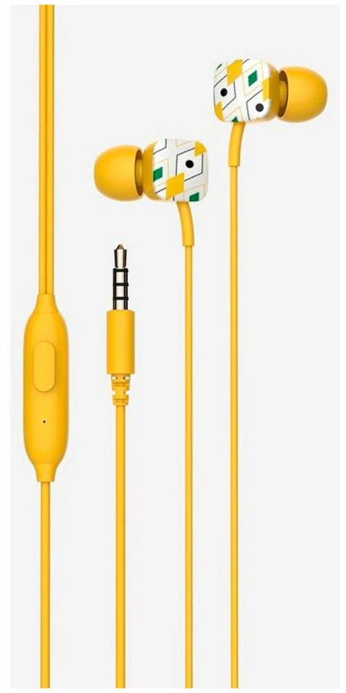 Ακουστικά Earbud SPC Internet 4603Y Κίτρινο