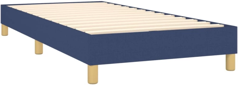 vidaXL Πλαίσιο Κρεβατιού Boxspring Μπλε 100x200 εκ. Υφασμάτινο 100 x 200 cm Μπλε
