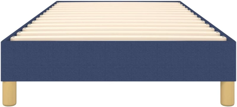 vidaXL Πλαίσιο Κρεβατιού Boxspring Μπλε 100x200 εκ. Υφασμάτινο 100 x 200 cm Μπλε