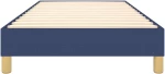 vidaXL Πλαίσιο Κρεβατιού Boxspring Μπλε 100x200 εκ. Υφασμάτινο 100 x 200 cm Μπλε