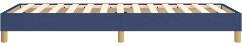 vidaXL Πλαίσιο Κρεβατιού Boxspring Μπλε 100x200 εκ. Υφασμάτινο 100 x 200 cm Μπλε