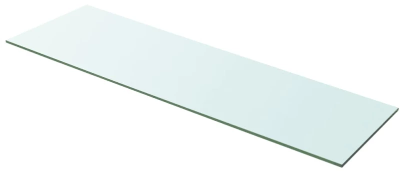 vidaXL Ράφι Πάνελ Διάφανο 100 x 30 εκ. Γυάλινο 100 x 30 cm Διαφανές