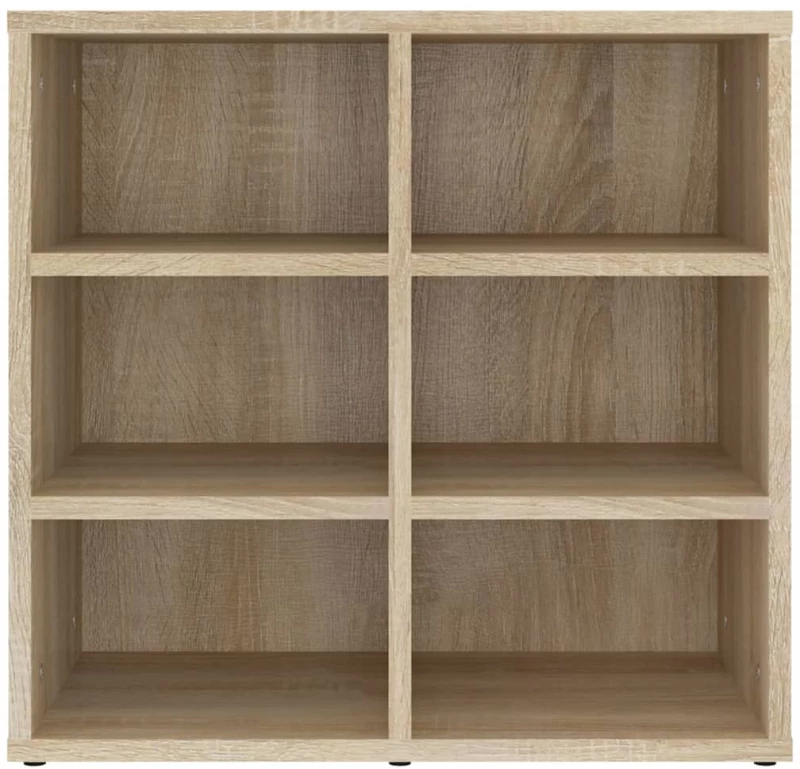 vidaXL Παπουτσοθήκη 2 τεμ. Sonoma Δρυς 52,5 x 30 x 50 εκ. N/A Καφέ