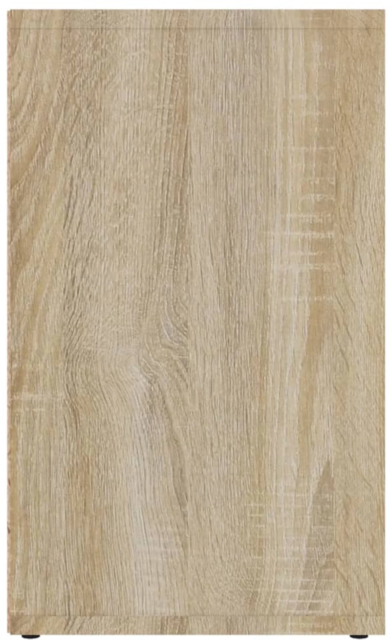 vidaXL Παπουτσοθήκη 2 τεμ. Sonoma Δρυς 52,5 x 30 x 50 εκ. N/A Καφέ