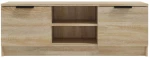 vidaXL Έπιπλο Τηλεόρασης Sonoma Δρυς 102x35x36,5εκ. Επεξεργασμένο Ξύλο N/A Καφέ