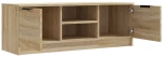 vidaXL Έπιπλο Τηλεόρασης Sonoma Δρυς 102x35x36,5εκ. Επεξεργασμένο Ξύλο N/A Καφέ