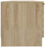 vidaXL Έπιπλο Τηλεόρασης Sonoma Δρυς 102x35x36,5εκ. Επεξεργασμένο Ξύλο N/A Καφέ