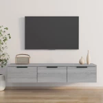 vidaXL Ντουλάπι Τοίχου Γκρι Sonoma102x30x20εκ. Επεξεργασμένο Ξύλο N/A Γκρι