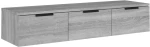 vidaXL Ντουλάπι Τοίχου Γκρι Sonoma102x30x20εκ. Επεξεργασμένο Ξύλο N/A Γκρι