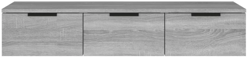 vidaXL Ντουλάπι Τοίχου Γκρι Sonoma102x30x20εκ. Επεξεργασμένο Ξύλο N/A Γκρι