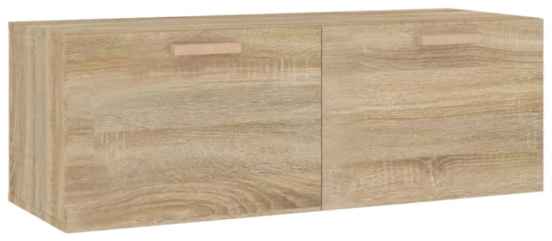 vidaXL Ντουλάπι Τοίχου Sonoma Δρυς 100x36,5x35 εκ. Επεξεργασμένο Ξύλο N/A Καφέ