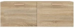 vidaXL Ντουλάπι Τοίχου Sonoma Δρυς 100x36,5x35 εκ. Επεξεργασμένο Ξύλο N/A Καφέ
